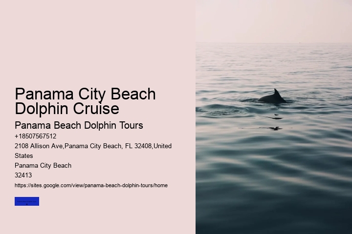 Panama City Beach Dolphin Cruise